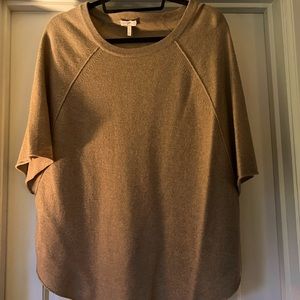 Joie camel color cashmere layering sweater